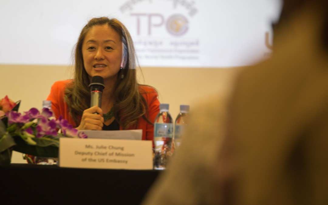 5. Opening remarks by Ms. Jolie Chung, Deputy Chief of Mission of the U.S Embassy